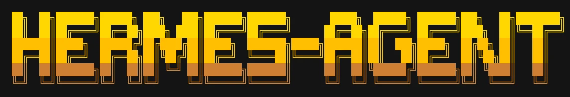 Hermes Agent project banner from the official GitHub repository